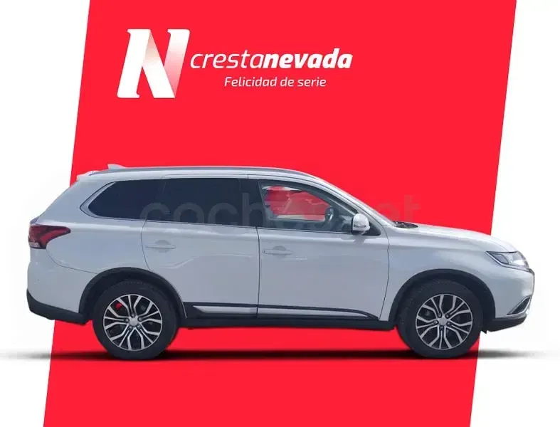 Usado Mitsubishi Outlander Motion 150 CV (110 kW) 2017 Blanco SUV