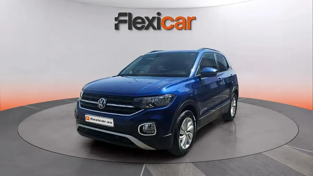 Usado VW T-Cross Advance 95 CV (69 kW) 2021 Azul SUV