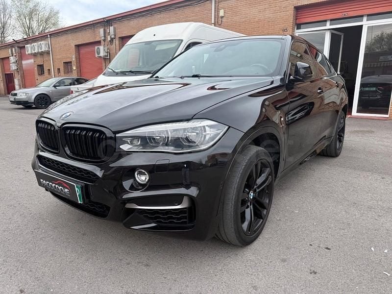 Usado BMW X6 M50 381 CV (280 kW) 2016 Negro SUV