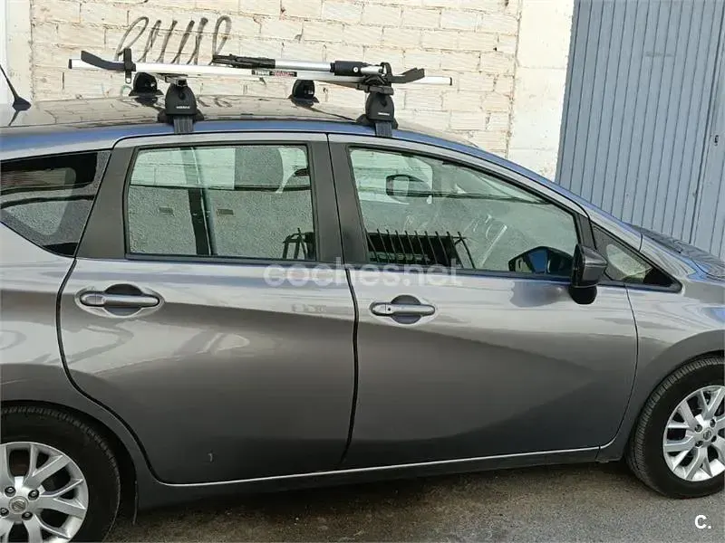 Begagnad Nissan Note Acenta 90 HK (66 kW) 2015 Grå Halvkombi