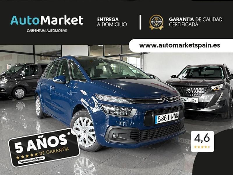 Azul Usado 2018 Citroën C4 | 10.900 € (Precio justo) - Imagen 1/4