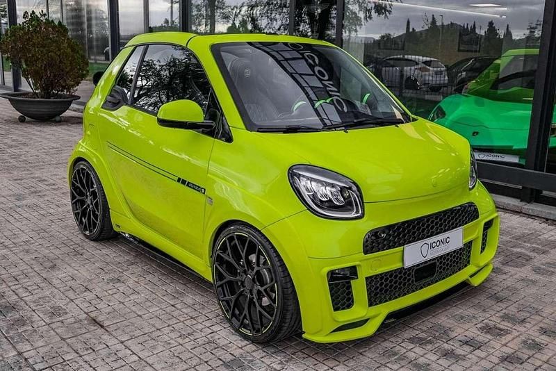 Usado Smart ForTwo Electric Drive 60 kW (82 CV) 2020 Amarillo Descapotable