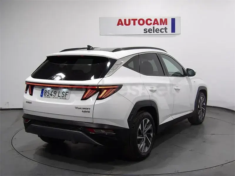 Usado Hyundai Tucson 150 CV (110 kW) 2021 Blanco SUV