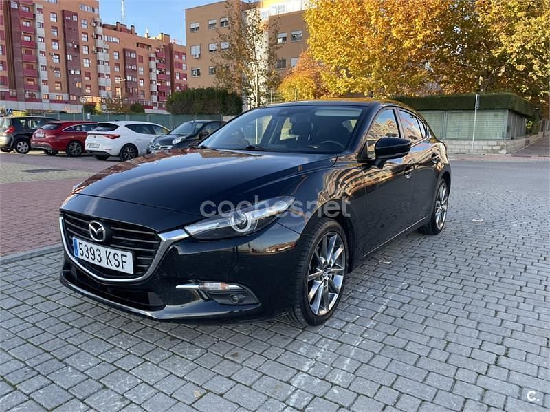 Negro Usado 2018 Mazda 3 Edition Berlina | 14.900 € (Precio justo) - Imagen 1/4