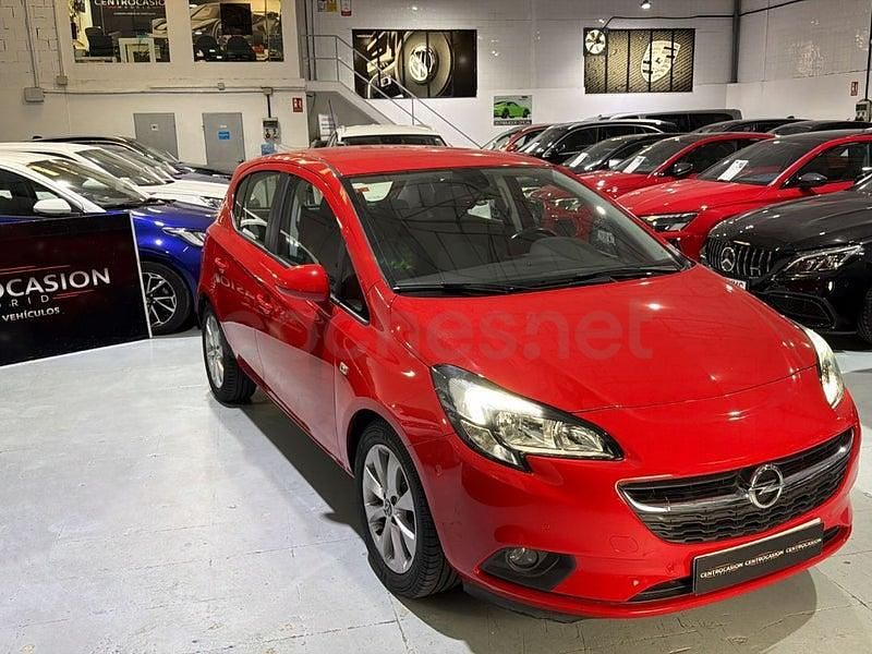 Usado Opel Corsa Selective 95 CV (69 kW) 2017 Rojo Utilitario