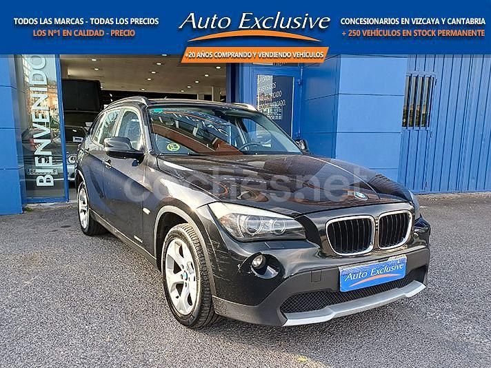 Negro Usado 2010 BMW X1 Exclusive SUV | 5990 € (Super precio) - Imagen 1/4