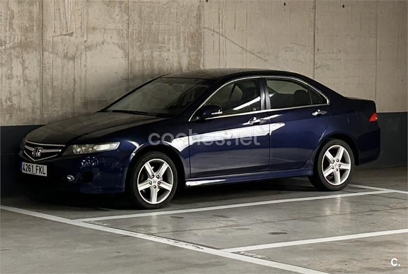 Usado Honda Accord Sport 140 CV (102 kW) 2007 Azul Berlina