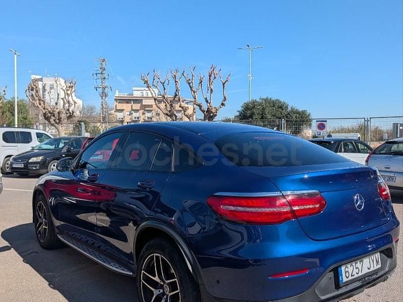 Usado Mercedes GLC220 170 CV (125 kW) 2017 Azul Coupe
