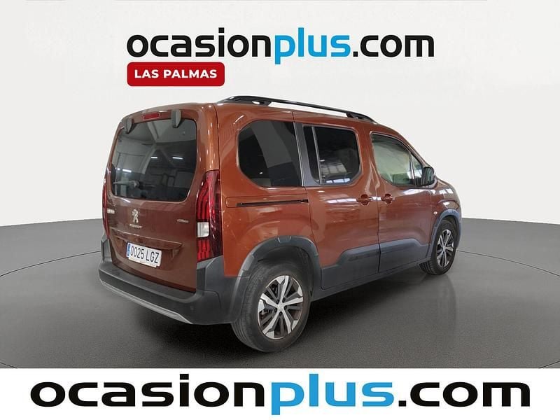 Usado Peugeot Rifter GT-line 100 CV (73 kW) 2020 Marrón Monovolumen