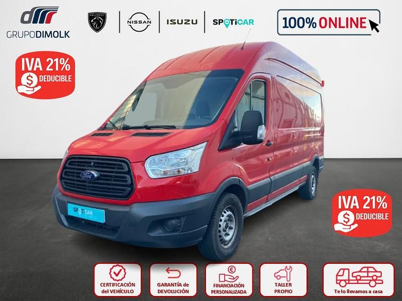 Rojo Usado 2014 Ford Transit Trend Van | 11.900 € - Imagen 1/4