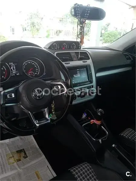 Usado VW Scirocco R-line 125 CV (91 kW) 2016 Negro Coupe