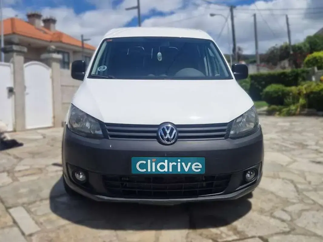 Usado VW Caddy Pro 75 CV (55 kW) 2014 Blanco Monovolumen