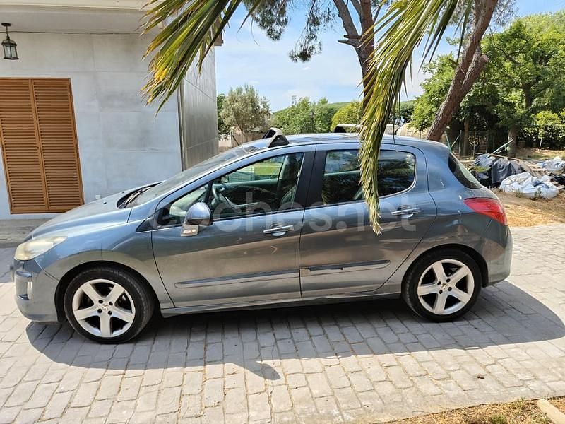Gris / plata Usado 2008 Peugeot 308 Premium Berlina | 3999 € (Buen precio) - Imagen 1/4