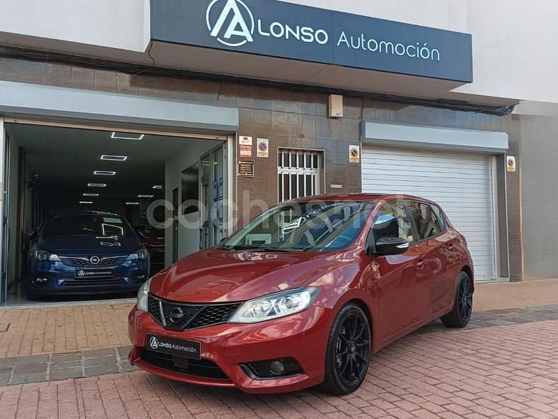 Granate Usado 2015 Nissan Pulsar Tekna Berlina | 8990 € (Precio justo) - Imagen 1/4