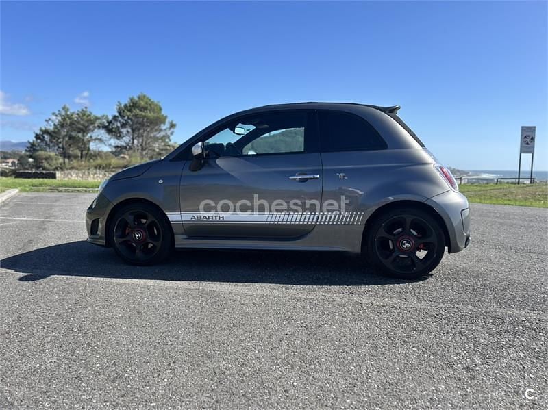 Gris / plata Usado 2011 Abarth 500C Descapotable | 9900 € (Precio justo) - Imagen 1/4