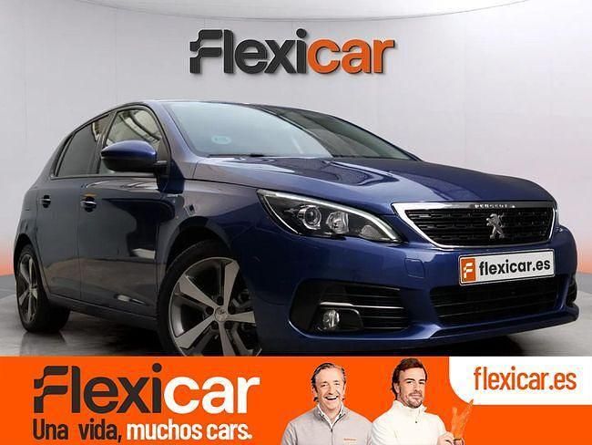 Azul Usado 2018 Peugeot 308 Style Berlina | 9990 € (Precio justo) - Imagen 1/4