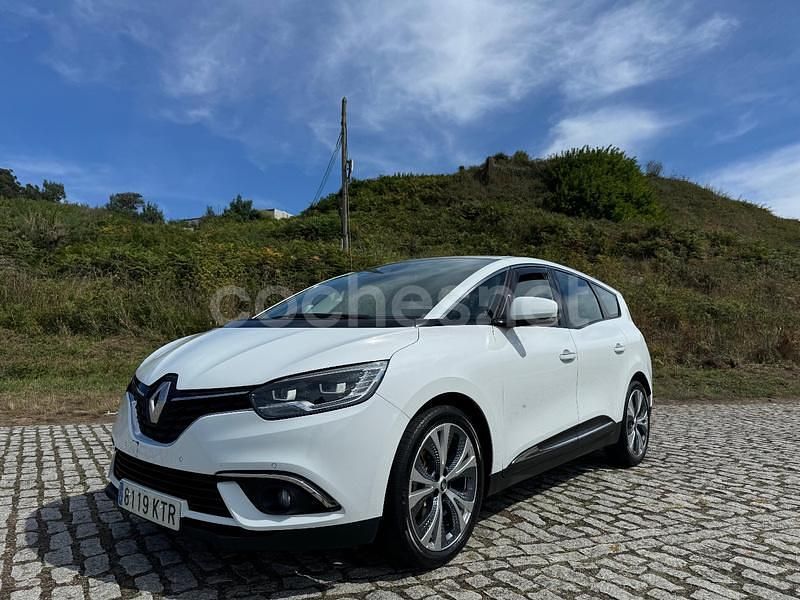 Blanco Usado 2019 Renault Grand Scénic IV LIMITED Monovolumen | 5900 € - Imagen 1/4