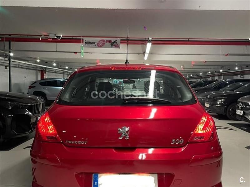 Usado Peugeot 308 Sport 120 CV (88 kW) 2009 Granate Berlina