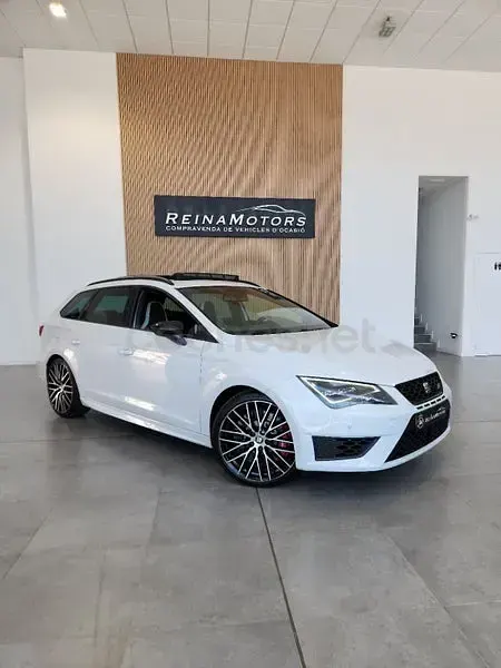 Usado Seat Leon CUPRA 280 CV (205 kW) 2015 Blanco Familiar