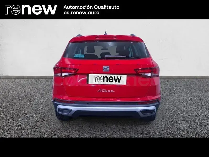 Usado Seat Ateca Style 150 CV (110 kW) 2021 Rojo SUV