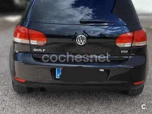 Usado VW Golf VI Sport 105 CV (77 kW) 2010 Negro Utilitario