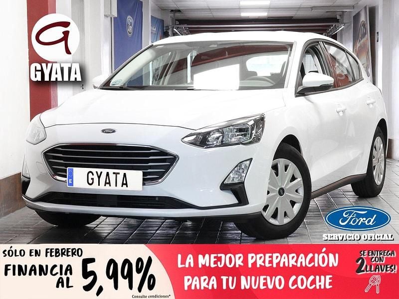 Usado Ford Focus Trend 101 CV (74 kW) 2020 Blanco Berlina