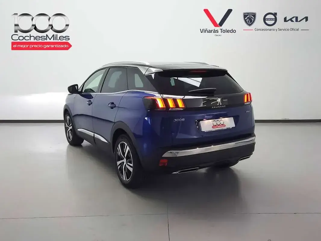 Begagnad Peugeot 3008 GT-line 131 HK (96 kW) 2018 Blå SUV