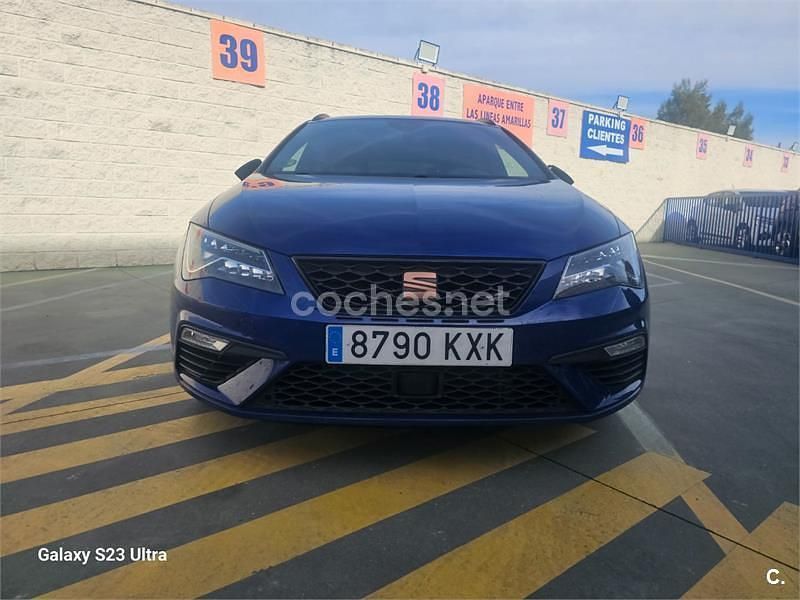 Azul Usado 2019 Cupra Leon Familiar | 27.500 € (Precio justo) - Imagen 1/4
