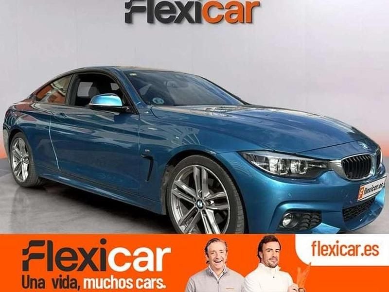 Usado BMW 420 190 CV (139 kW) 2017 Azul Coupe