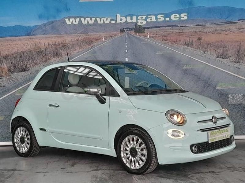 Usado Fiat 500C Lounge 70 CV (51 kW) 2020 Verde Descapotable