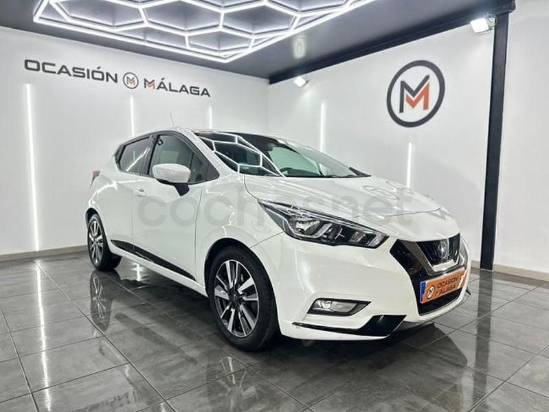 Usado Nissan Micra 90 CV (66 kW) 2017 Blanco Utilitario