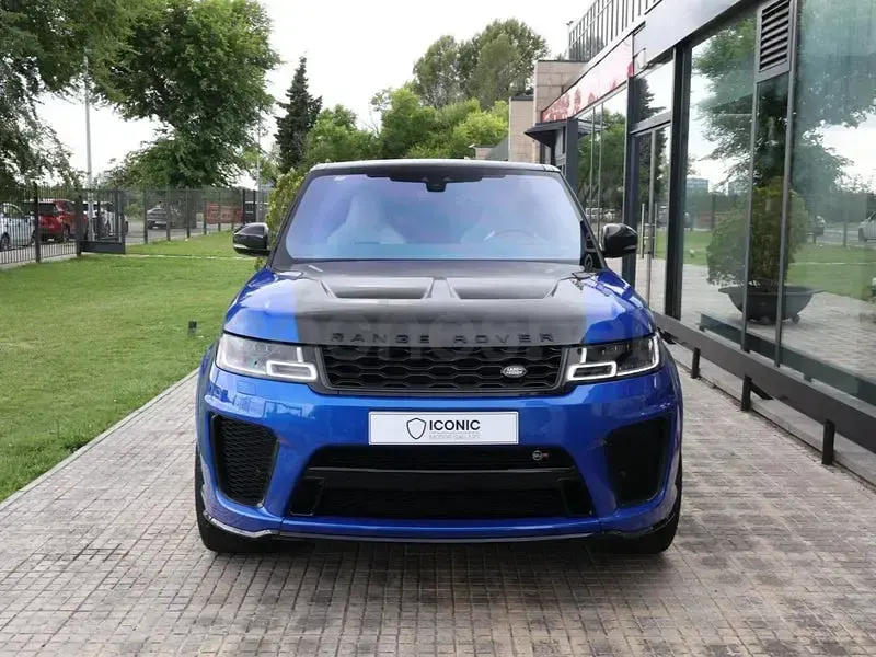 Usado Land Rover Range Rover Sport SVR 575 CV (422 kW) 2019 Azul SUV