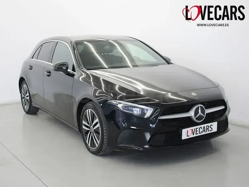 Usado Mercedes A200 150 CV (110 kW) 2022 Negro Berlina