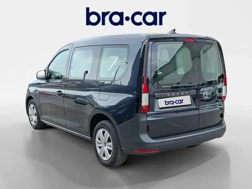 Usado VW Caddy 102 CV (75 kW) 2023 Azul Monovolumen