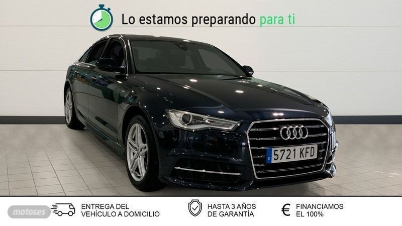 Azul Usado 2017 Audi A6 S-Line Berlina | 24.000 € (Un poco caro) - Imagen 1/4