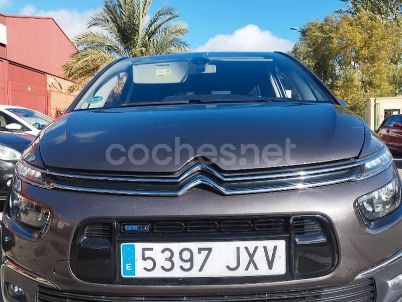 Gris / plata Usado 2017 Citroën C4 Picasso Feel Monovolumen | 7400 € (Super precio) - Imagen 1/4