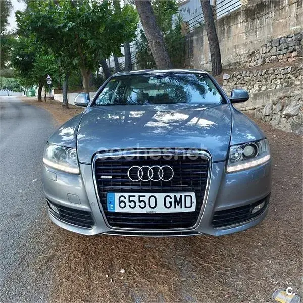 Usado Audi A6 290 CV (213 kW) 2009 Gris / plata Berlina