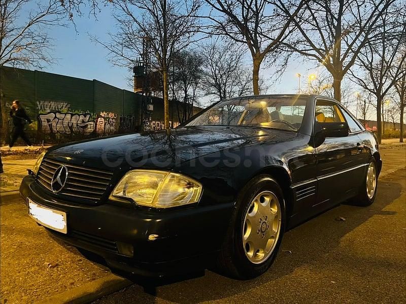 Usado Mercedes SL320 231 CV (169 kW) 1993 Azul Descapotable