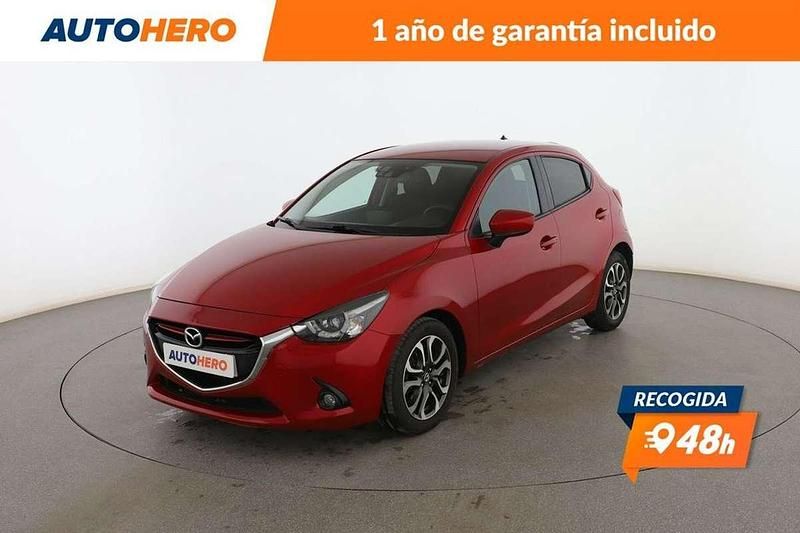 Rojo Usado 2016 Mazda 2 Luxury Berlina | 10.899 € (Precio justo) - Imagen 1/3