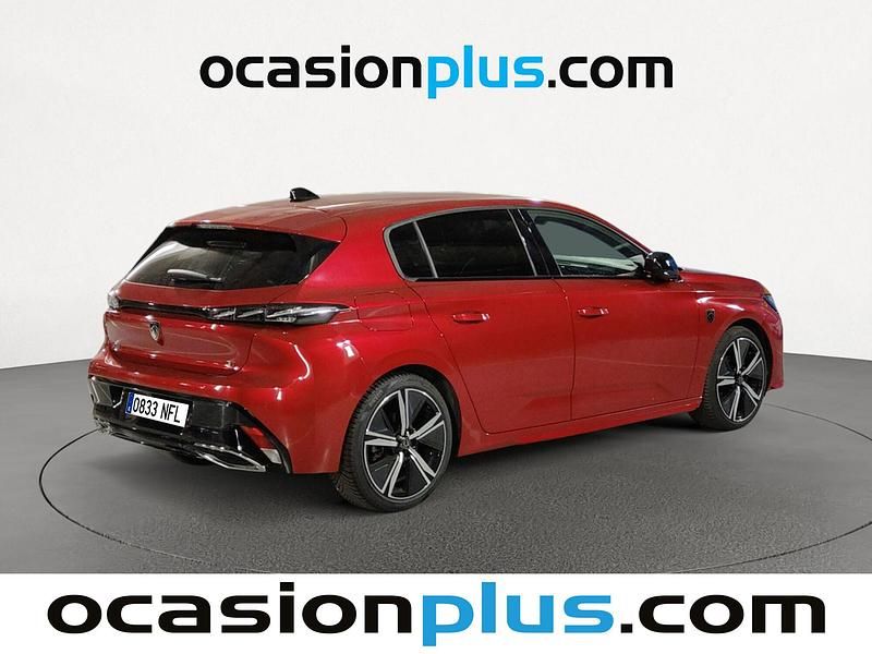 Usado Peugeot 308 GT 130 CV (95 kW) 2024 Rojo Berlina