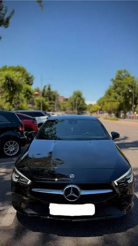 Usado Mercedes CLA200 150 CV (110 kW) 2020 Negro Coupe