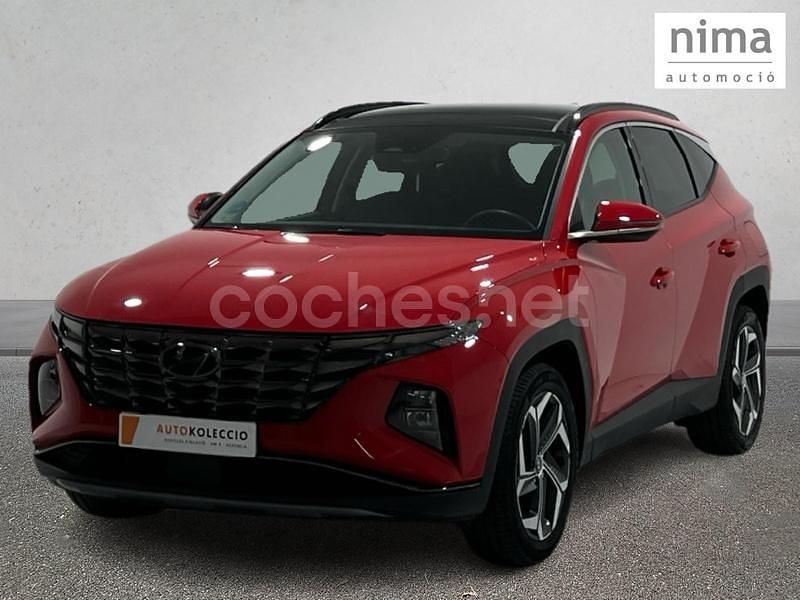 Rojo Usado 2022 Hyundai Tucson SUV | 29.899 € (Un poco caro) - Imagen 1/4