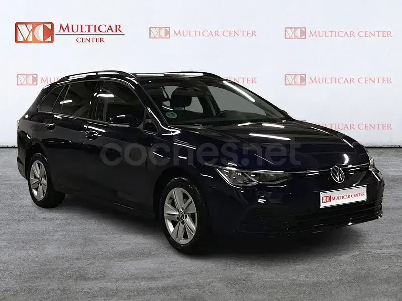 Usado VW Golf VII Life 115 CV (84 kW) 2021 Azul Utilitario