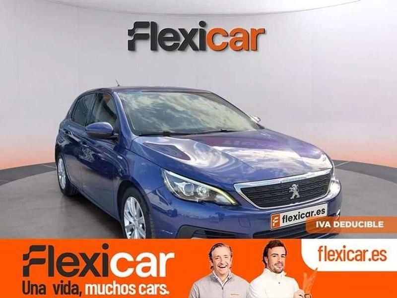 Azul Usado 2020 Peugeot 308 Active Utilitario | 9890 € (Precio justo) - Imagen 1/4