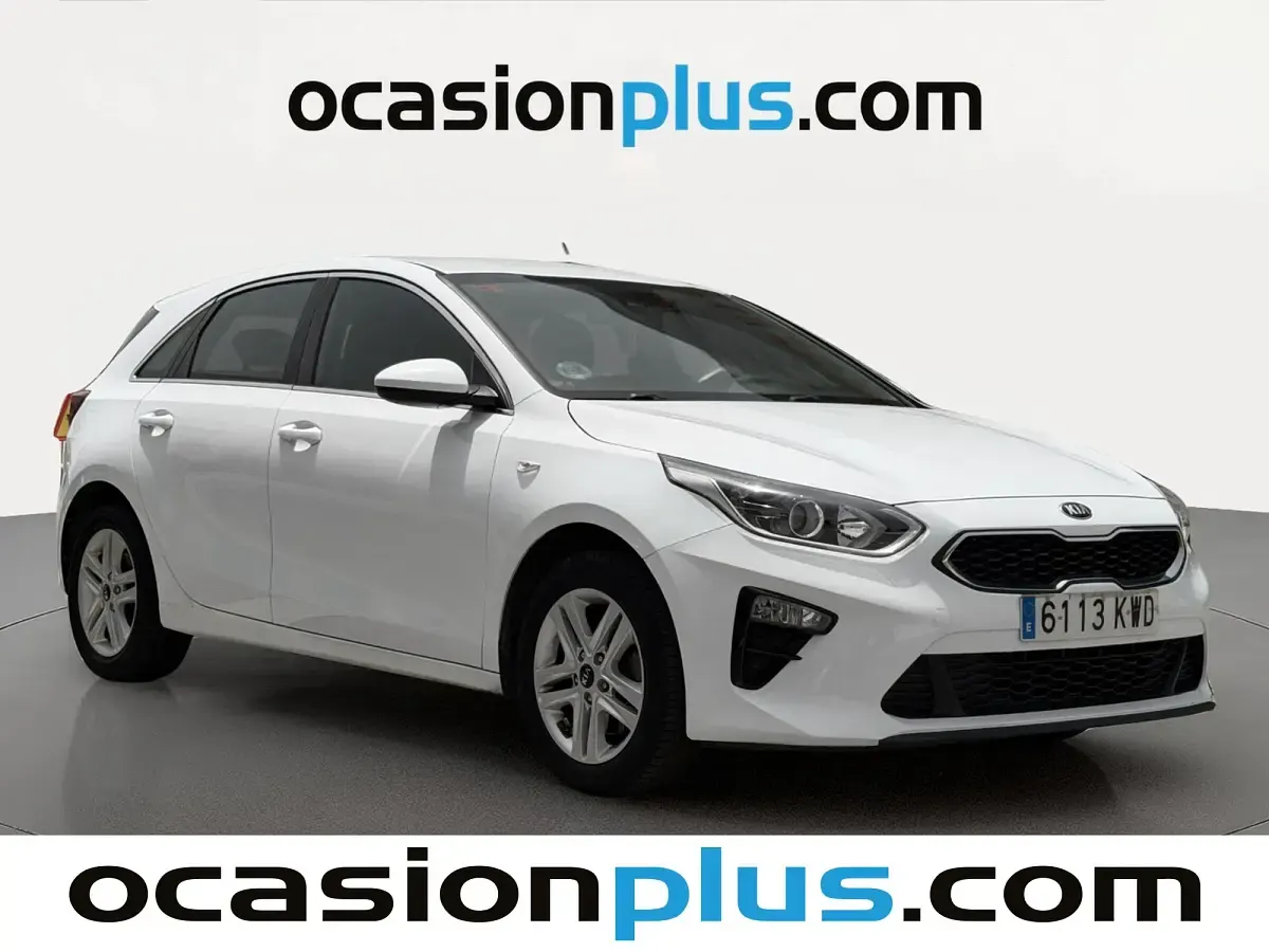Usado Kia Ceed 101 CV (74 kW) 2019 Blanco Utilitario