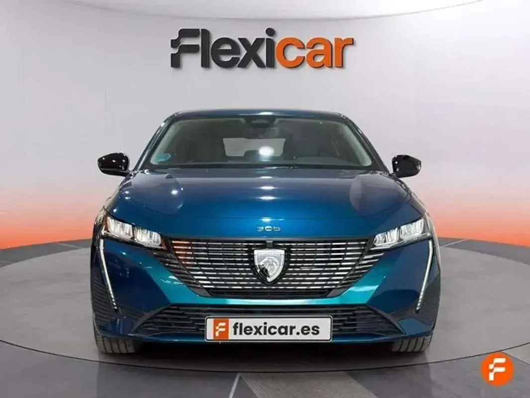 Usado Peugeot 308 Allure 131 CV (96 kW) 2024 Azul Utilitario