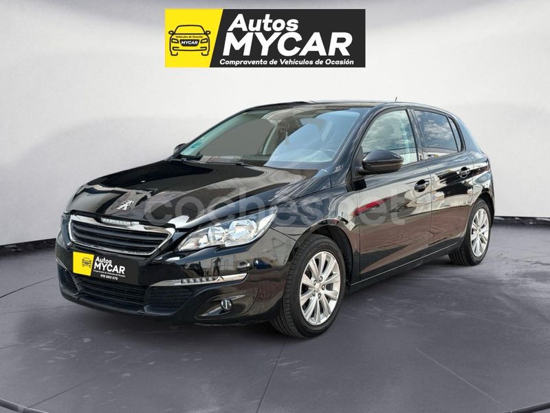 Negro Usado 2016 Peugeot 308 Active Berlina | 7990 € (Buen precio) - Imagen 1/4