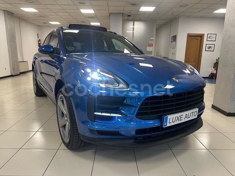 Begagnad Porsche Macan 245 HK (180 kW) 2020 Blå SUV
