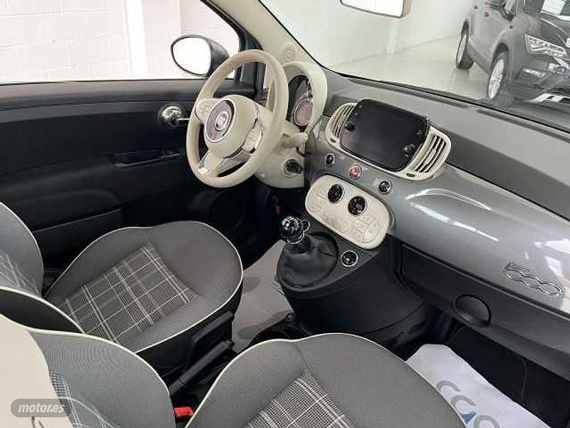 Usado Fiat 500 Lounge 69 CV (50 kW) 2020 Gris Familiar