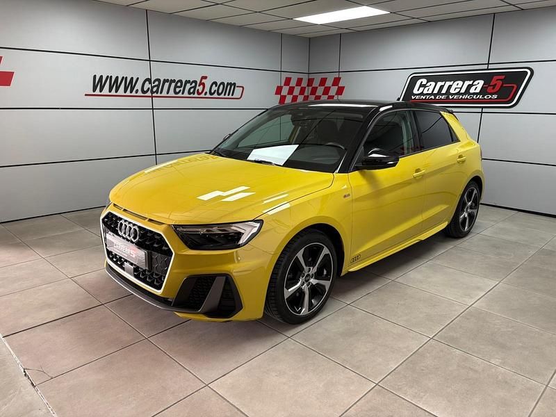 Usado Audi A1 Sportback S-Line 150 CV (110 kW) 2022 Amarillo Utilitario